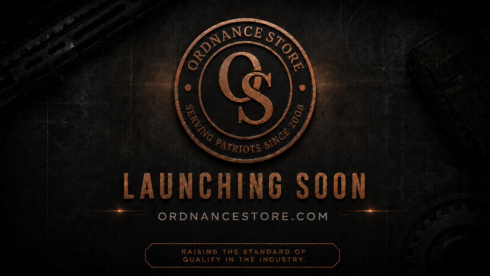 Ordnance Store launching soon